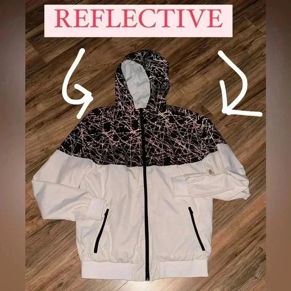 CSG 3M Reflective windbreaker jacket - Picture 2 of 6